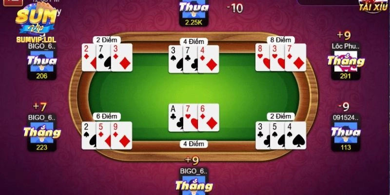 Game bài ba lá là trò chơi cực Hot